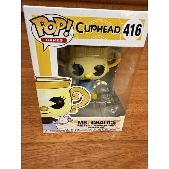 Funko Pop/Cuphead/MS. CHALICE #416 /Pop Games - Picture 1 of 6
